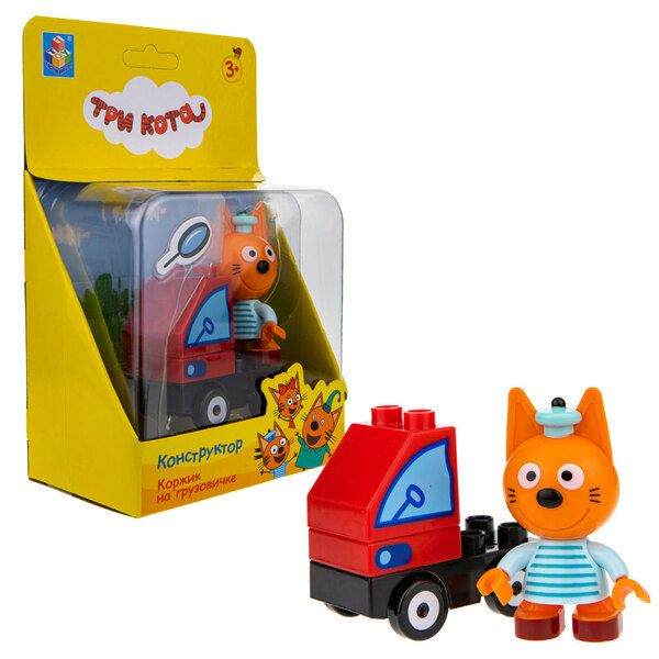 Игровой набор Три кота Коржик в машинке Т19860 