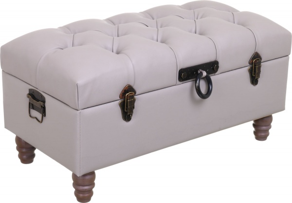 Скриня-пуф Summer коричневий 71,5х37х36,5 см 