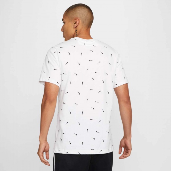 Футболка Nike CLUB TEE AOP DR7909-100 р.S білий