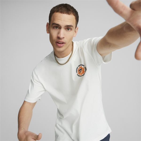 Футболка Puma DOWNTOWN GRAPHIC TEE 53918102 р.2XL белый