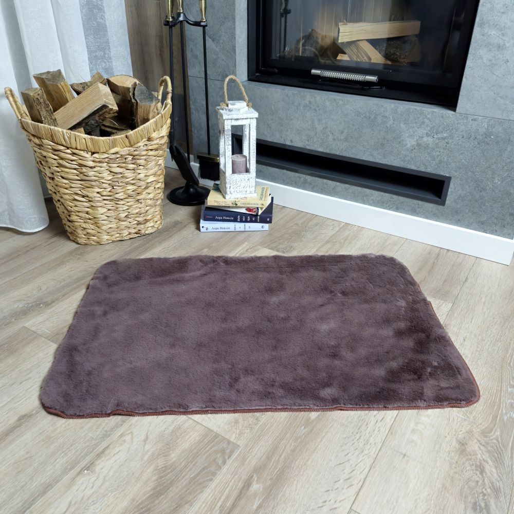 Коврик Dariana Moonbeam 60x90 см ореховый