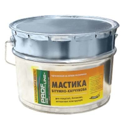 Мастика бітумно-каучукова МБК 10 кг