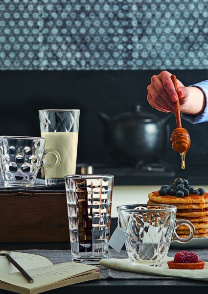 Набор стаканов высоких Cube 370 мл 6 шт. Bormioli Rocco 