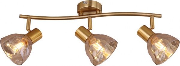 Спот Accento lighting ALIN-Bergen-3 3x40 Вт E14 золото 