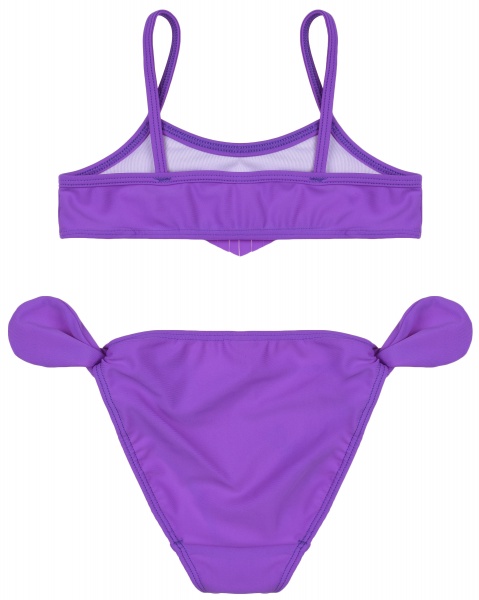 Купальник для дівчаток Bibo 8010 р.128 фіолетовий 