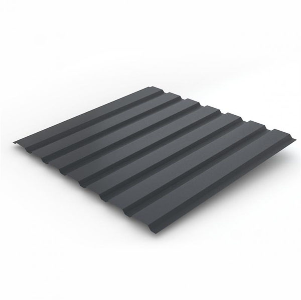 Профнастил матовый ПР-15А 2000x1155 мм RAL 7024 графит