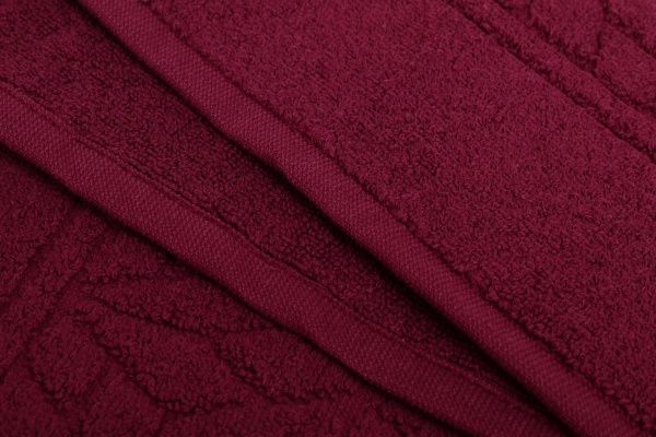 Килимок для ніг Roxy 50x70 см бордовий La Nuit 