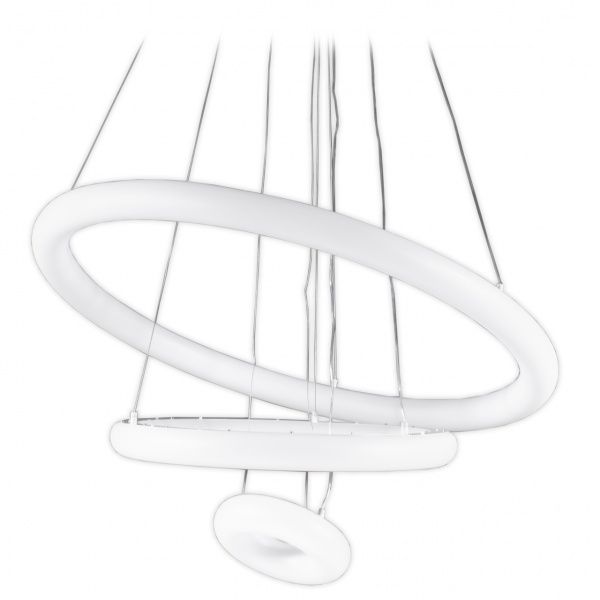 Люстра светодиодная Hopfen Gravitation 3R с пультом ДУ (Plexiglas) 150 Вт белый 