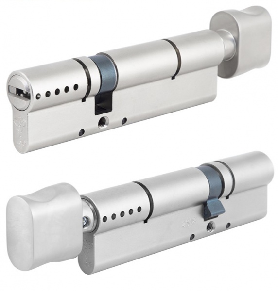 Цилиндр Mul-T-Lock MTL400/ClassicPro 4867 45x45 ключ-вороток 90 мм никель сатин