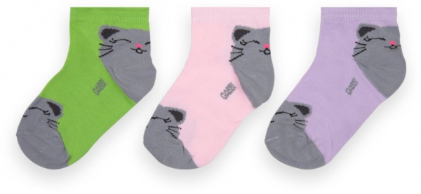 Носки для девочек GABBI NSD-214 р.14–16 в ассортименте 