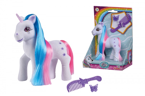 М'яка іграшка Simba Єдиноріг з кольоровою гривою 10 см 4342482