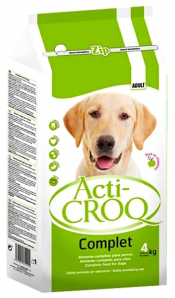 Корм сухий для усіх порід ActiCROQ Complet для дорослих собак 4 кг