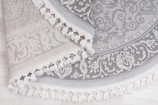 Килим Art Carpet BONO 137 P56 gray О 100x200 см 