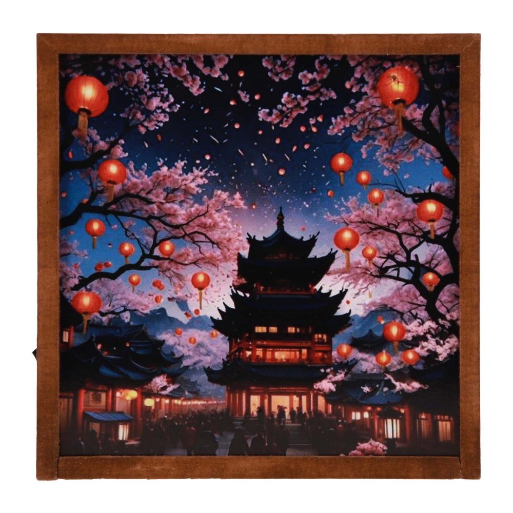 Настільна лампа декоративна The 11's Японія 1x2 Вт дуб