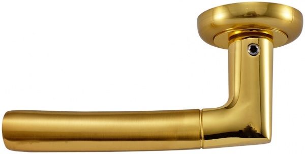 Ручка на розетці  MVM Z-1210 матова латунь