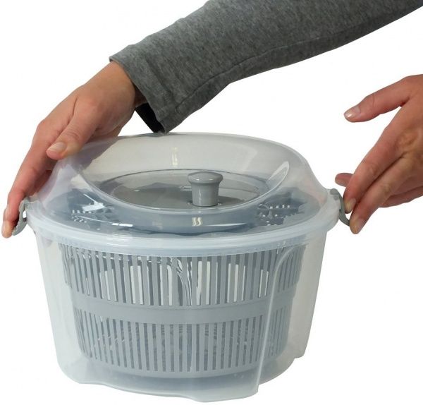 Сушка для салату Mailin сіра 24,5х17,5 см 11907 Kela