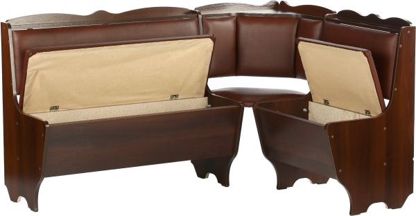 Уголок кухонный Лорд орех коричневый