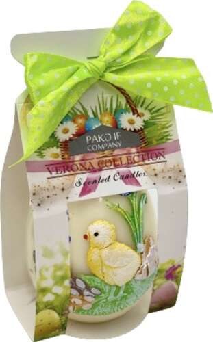 Свічка Verona Collection Egg L Easter Курчатко Pako-If