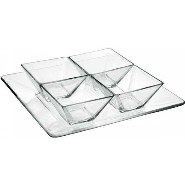 Набор салатниц Borgonovo 4x80 мм