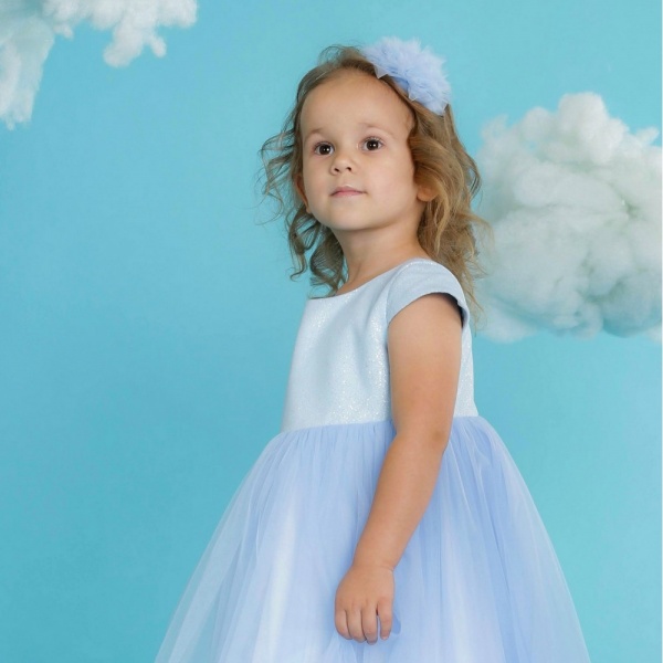 Сукня Maya-MI Пушинка 0105-0053-5 р.104 світло-блакитний 