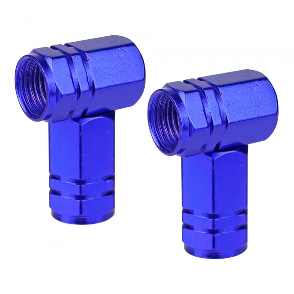 Набор колпачков AMiO на ниппель 4 шт. синий (02239)