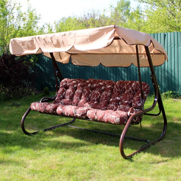 Качели с навесом GreenGard Бренда 