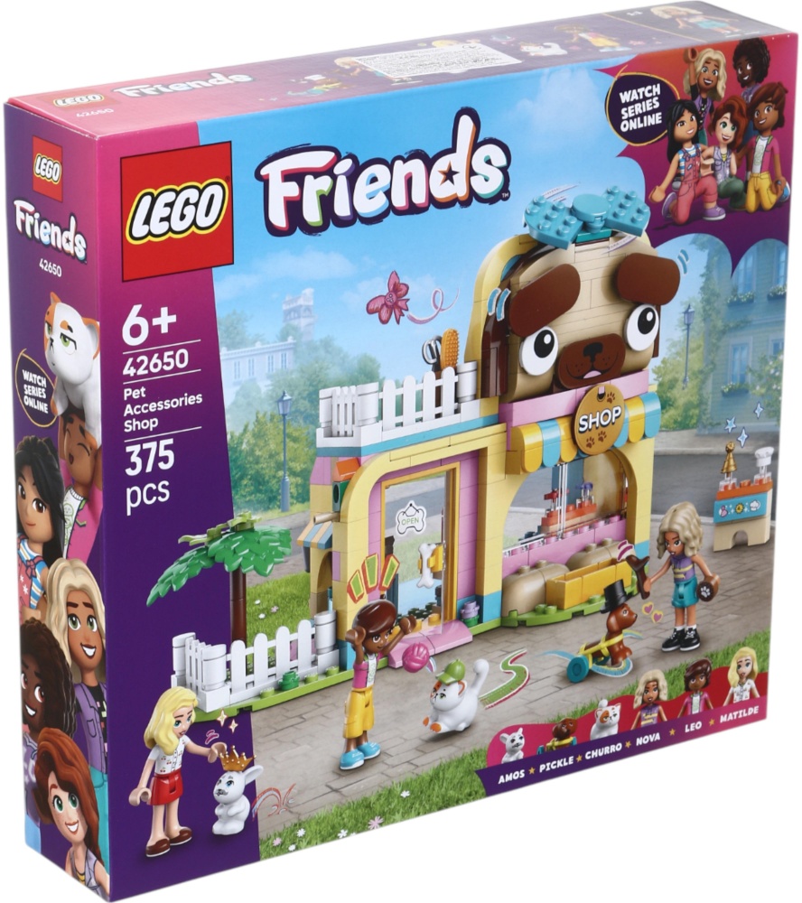 Конструктор LEGO Friends Магазин аксессуаров для домашних питомцев 42650