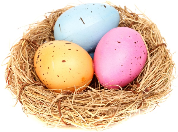 Декорация пасхальная Яйца в гнезде E580069