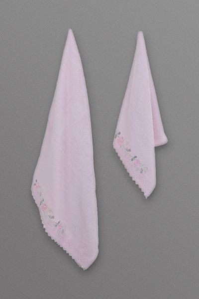 Набір рушників Amora рожевий Karna 