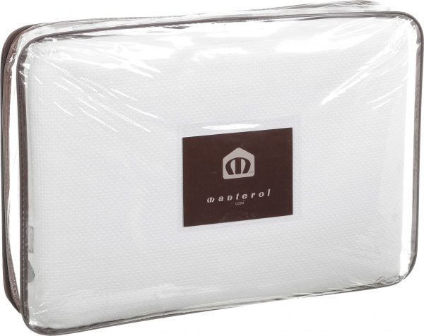 Покрывало MOSAICO 639/09 235x270 см Manterol белый с рисунком 