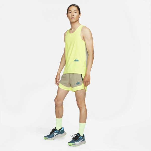 Шорти Nike M NK DF TRAIL FLX STRD SHRT 5 CZ9052-736 р. L сірий