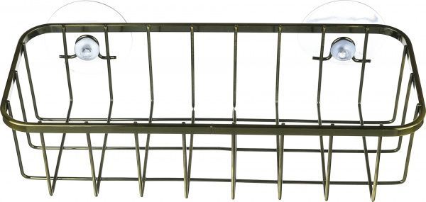 Полиця Lemax для дрібниць EBA-03743S BA на двох присосках для ванної кімнати 225х95х77 мм 