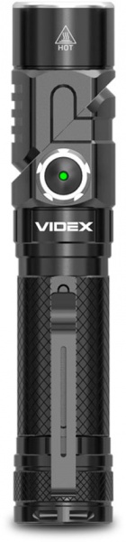 Фонарик портативный Videx VLF-A105RH черный