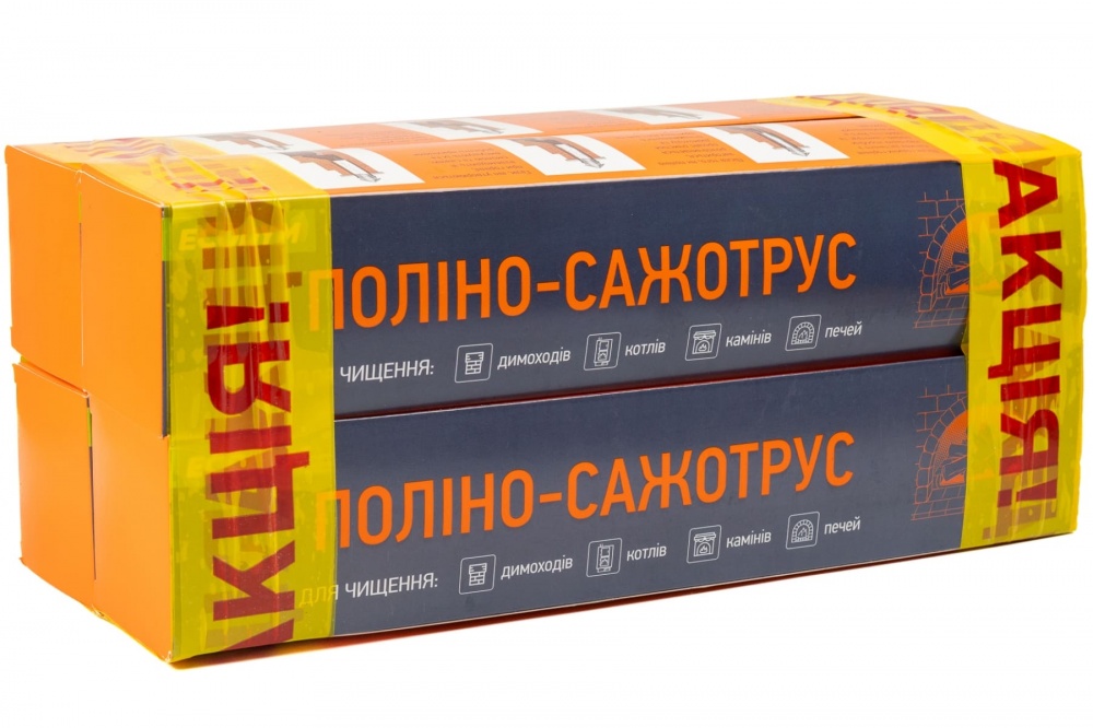 Брикет-очиститель Ecodym для котлов и дымохода 3 + 1