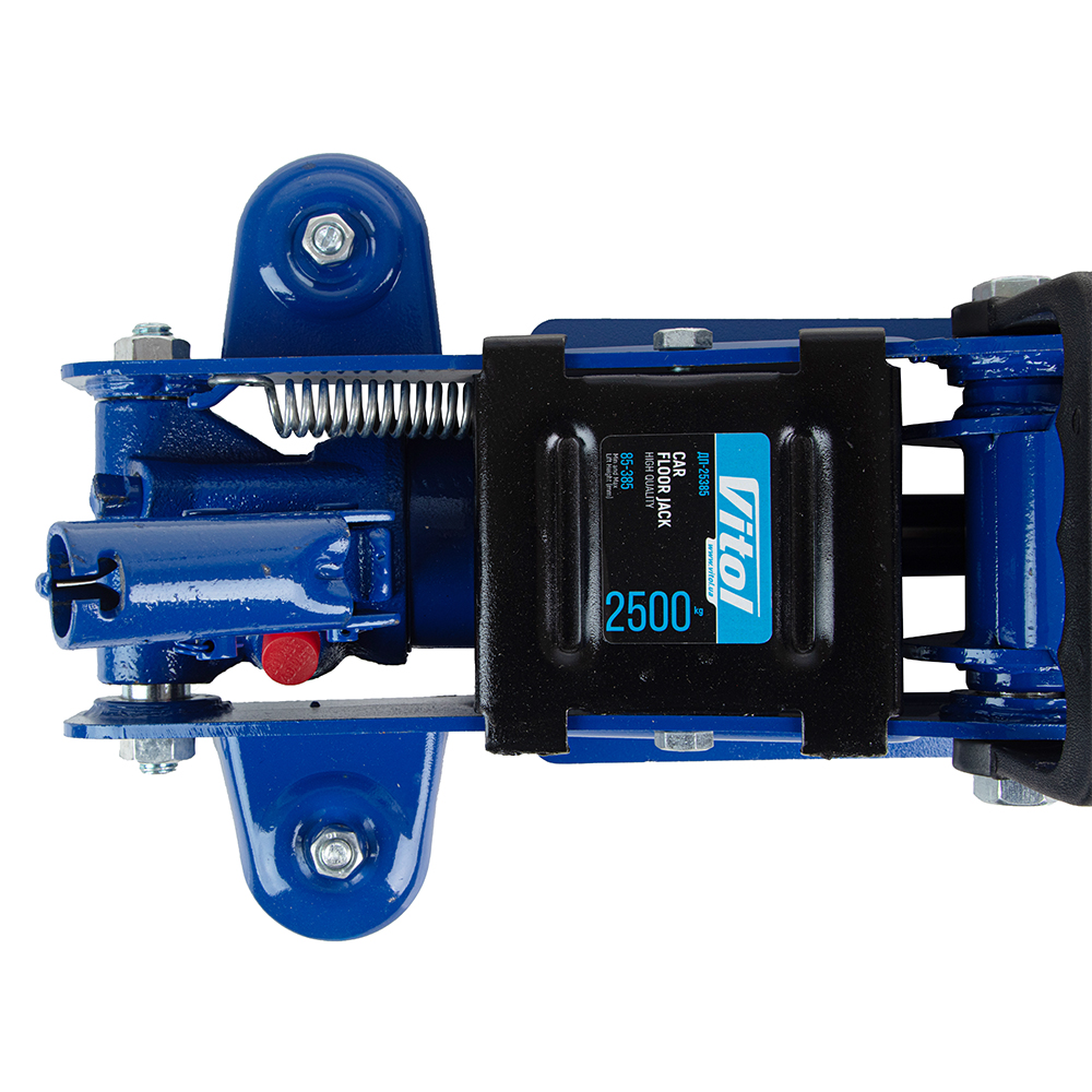 Домкрат гидравлический подкатной Vitol DP-25385 85-385 мм 2,5 т