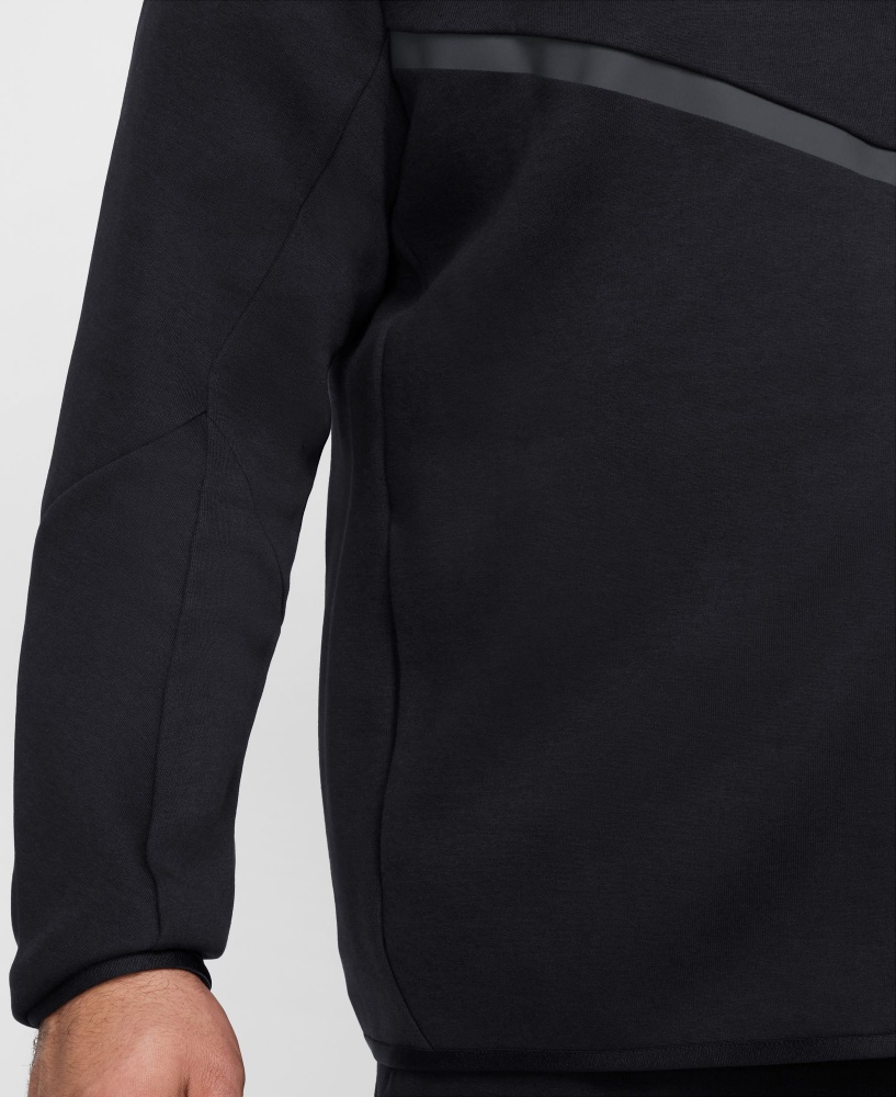 Джемпер Nike M NK TCH FLC FZ WR Hoodie HV0949-010 р.S чорний