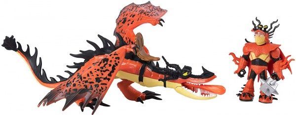 Набор Spin Master Как приручить дракона 3: из дракона Кривоклыка и всадника Сморкалы 