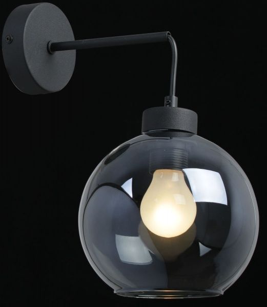 Бра TK Lighting Cubus 1x60 Вт E27 димчастий прозорий 4138 