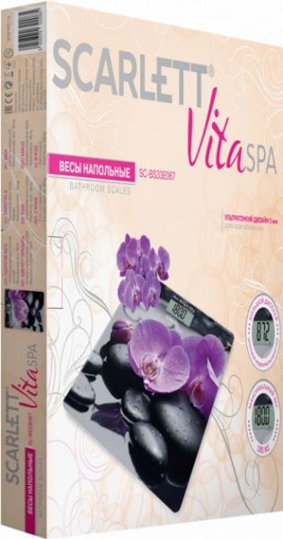 Ваги підлогові Scarlett SC-BS33E067 дерево