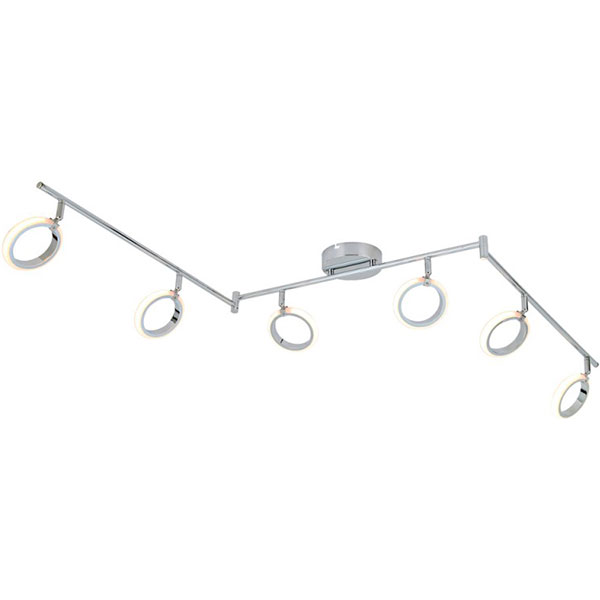 Спот Victoria Lighting Ring/PL6 LED 6x5 Вт хром