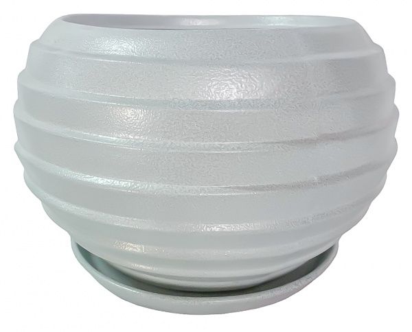 Горшок Каскад круглый 10 л золото 