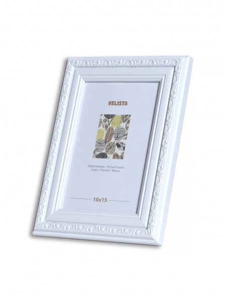 Рамка для фотографии со стеклом Velista 30M-015Mv 1 фото 21х30 см белый матовый 