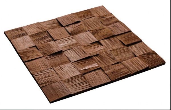 Декоративная панель 3D-панель Живой камень Квадрат маленький 20 0,57 кв.м 