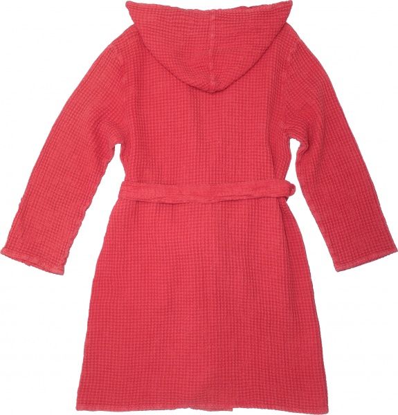 Халат жіночий Stonewashed вафля р. M червоний 