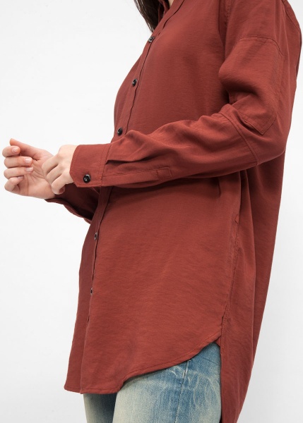 Рубашка G-Star RAW Stalt shirt wmn l D03612,7063-7161 р. M красный