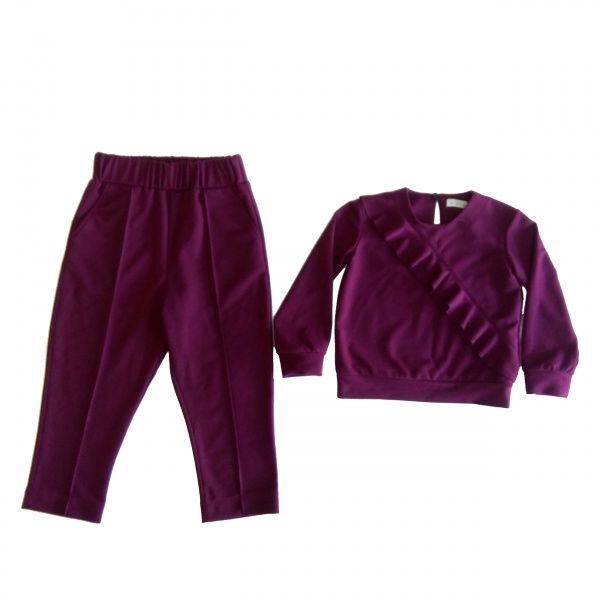 Спортивний костюм Lucky tots р.98 бордовий 1831.4 