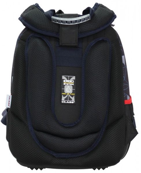 Рюкзак каркасный CLASS SchoolCase Mini Crash Car 2 отделения 2109C