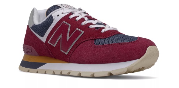 Кроссовки New Balance ML574DHR р.US 9,5 бордовый