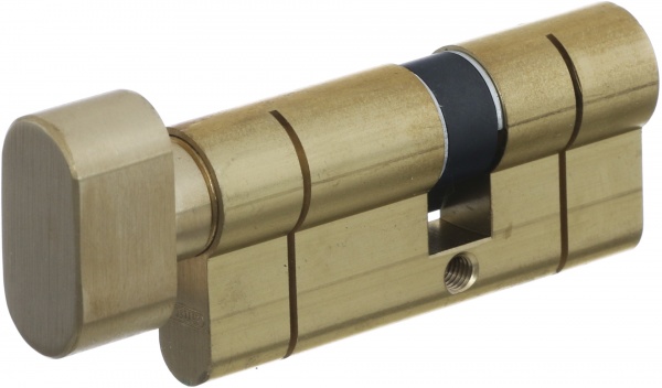 Циліндр Abus KD6PS 30x40 ключ-вороток 70 мм матова латунь