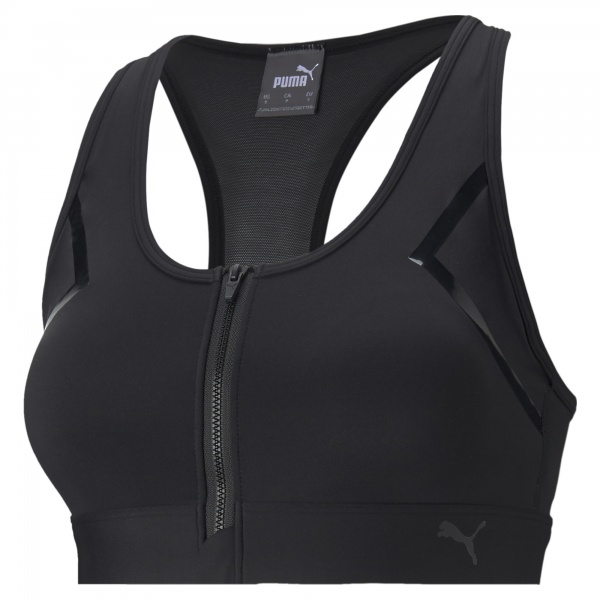 Бра Puma High Impact Front Zip Bra 52029501 р.M черный